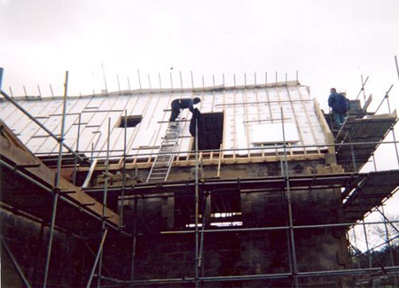 Full New Roof, with Scaffolding