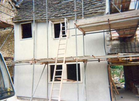 Old Cottage, with Rendered Walls